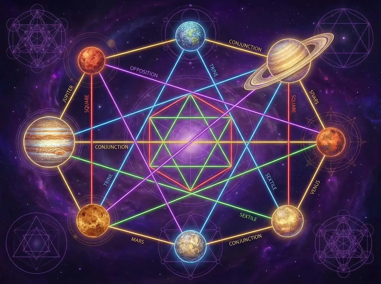 行星相位解读 - 电视剧爱的二八定律手机免费观看 | 占星学进阶